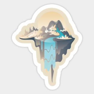 Island River Sticker